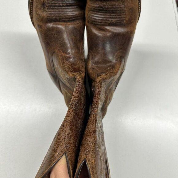 COPY - Ariat Alabama Western Brown Cowgirl Boots Womens Size 7B - Picture 11 of 15